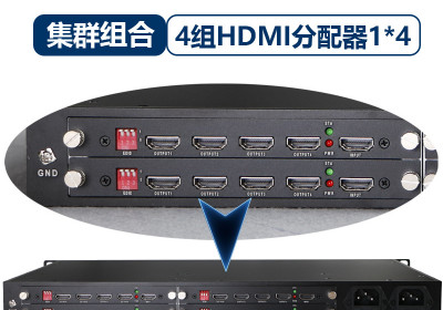 集群式HDMI视频分配器